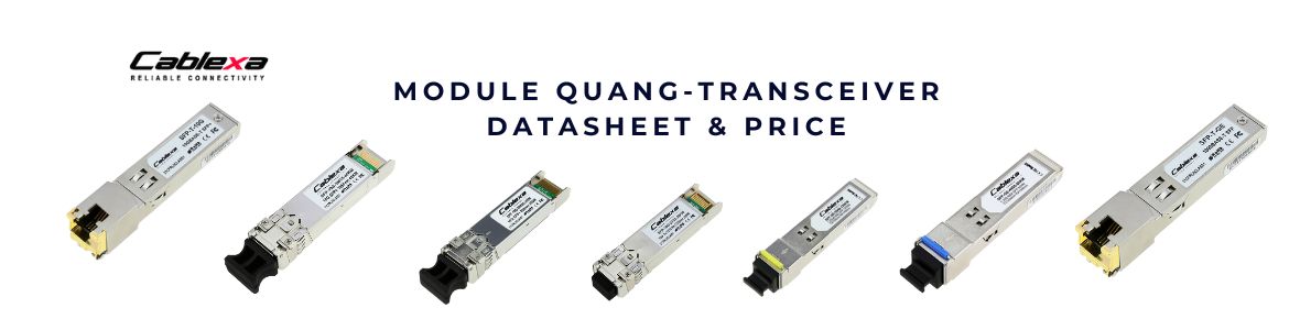 Module quang transceiver 1G – 800G: Linh hồn của kết nối tốc độ cao trong kỷ nguyên số