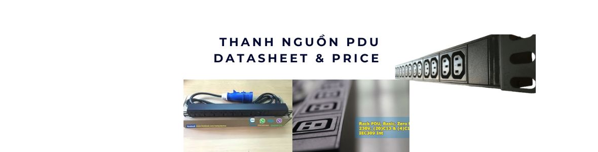 Thanh nguồn PDU – Giải pháp cấp điện ổn định cho hệ thống mạng và Data Center