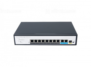 Switch PoE 8 Ports 10/100/1000Mbps, 1 SFP