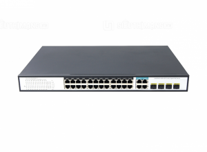 Switch PoE 24 Ports 10/100/1000Mbps Managed PoE