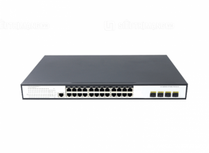 Switch PoE 24 Ports 10/100/1000Mbps 4 10G SFP