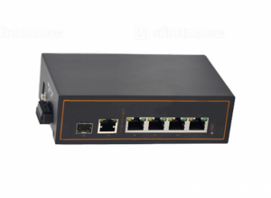 Switch công nghiệp 4 ports 10/100/1000M PoE 1 port SFP