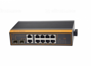 Switch công nghiệp 8 ports 10/100M 2 ports combo 1000M or SFP