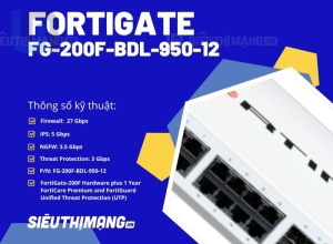 FortiGate FG-200F-BDL-950-12
