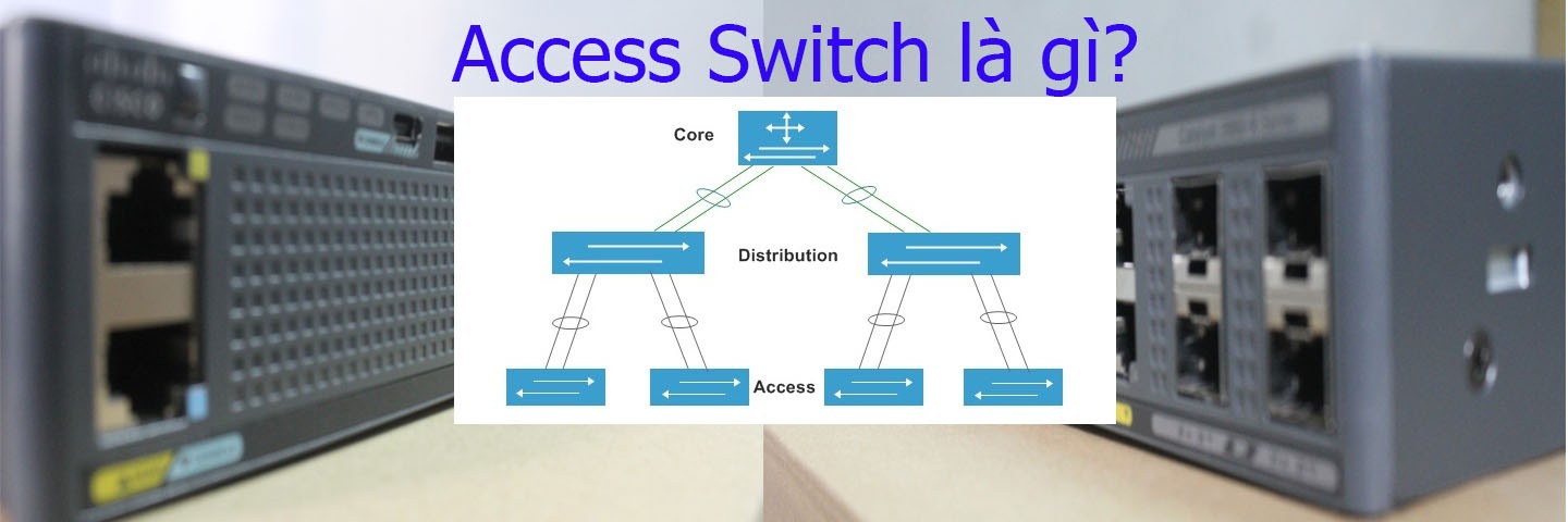Access switch là gì? Sự khác biệt giữa Core switch vs Access switch