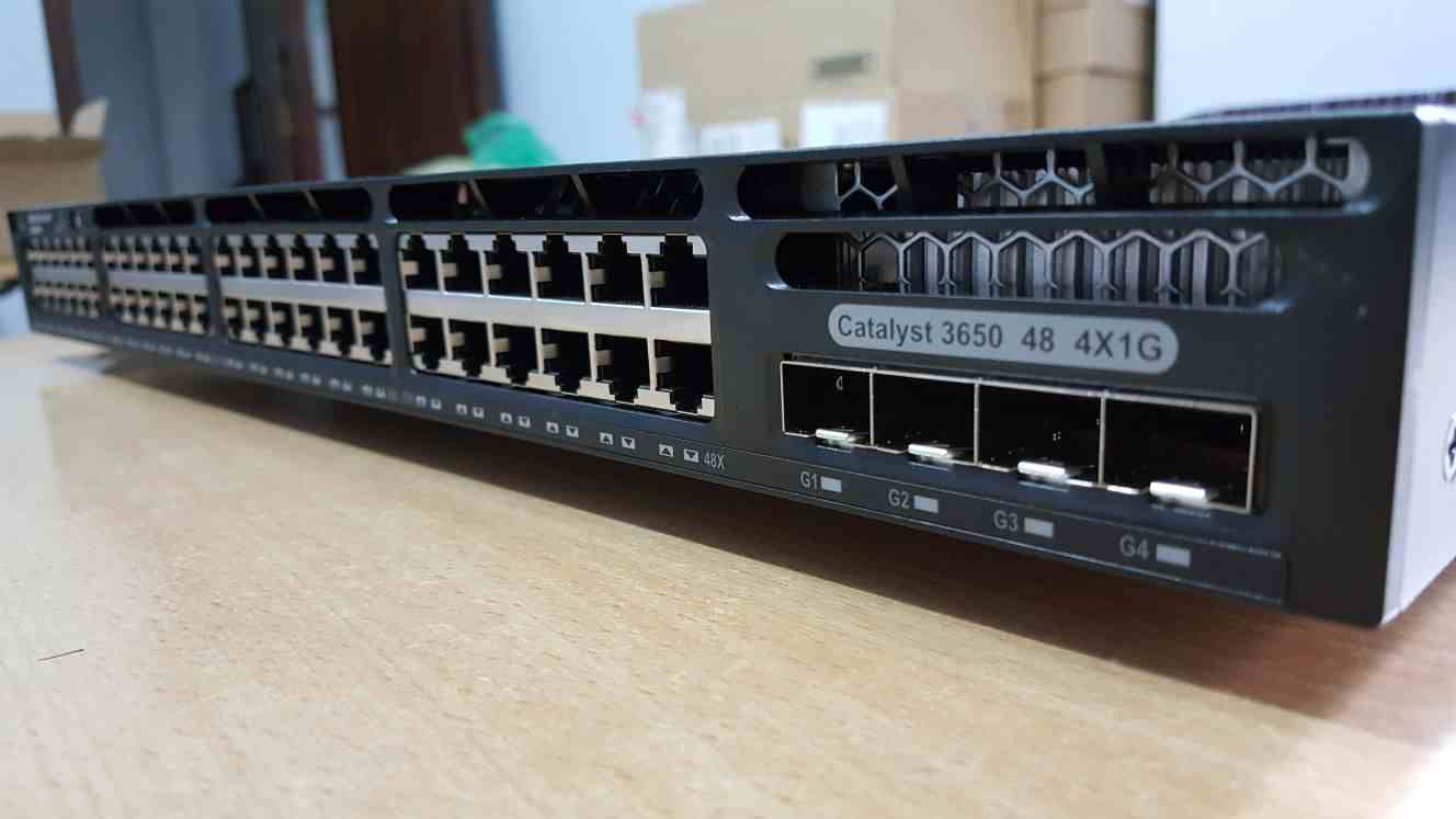 Thiết bị chuyển mạch Core Switch Cisco Catalyst 3650 layer 3 series
