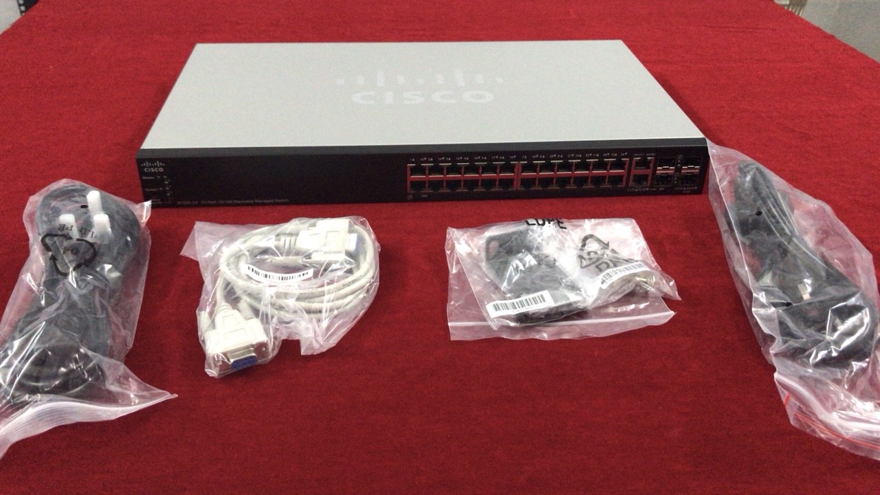 Switch Cisco SG350-28 28-port Gigabit Managed