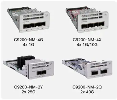 Network Module mua thêm cho Catalyst 9200 series