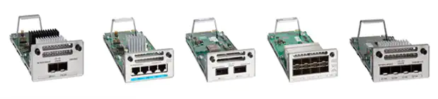 Network modules for Catalyst C9300 series