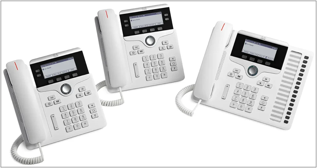 Cisco IP Phone 7800 series White