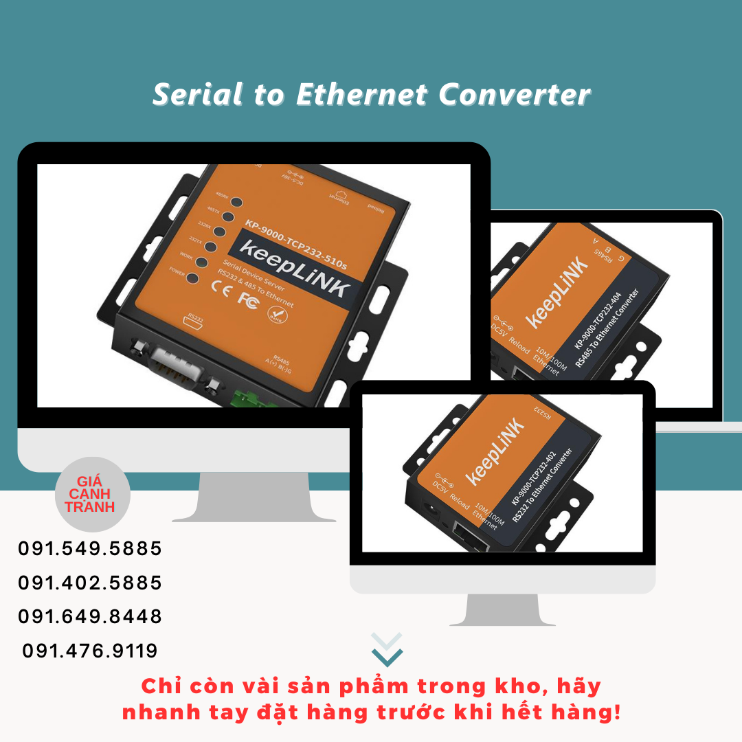 5 nguy cơ tiềm ẩn khi sử dụng Serial to Ethernet Converter mà bạn cần biết
