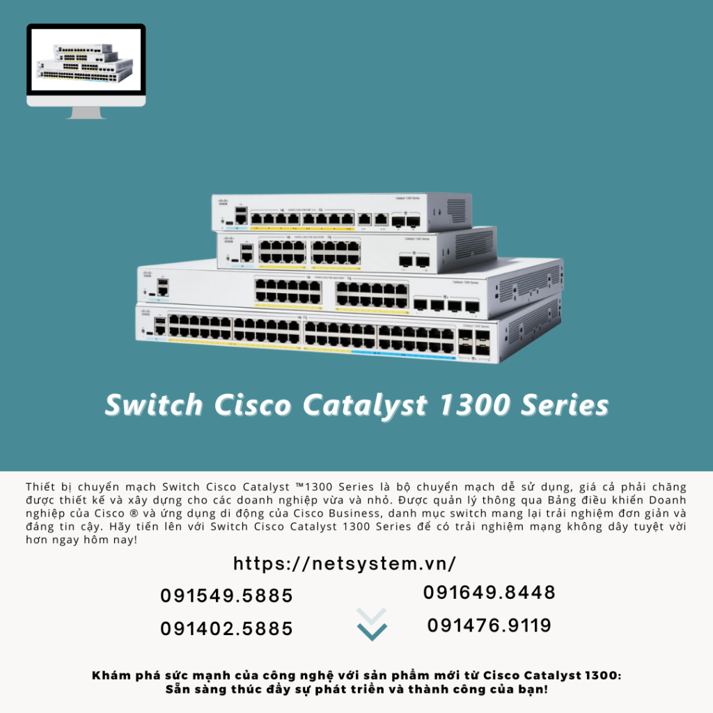 Switch Cisco Catalyst 1300